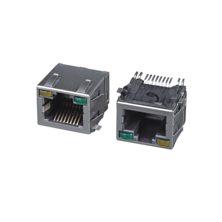 RJ45連接器 板上7.0，總高9.8.2